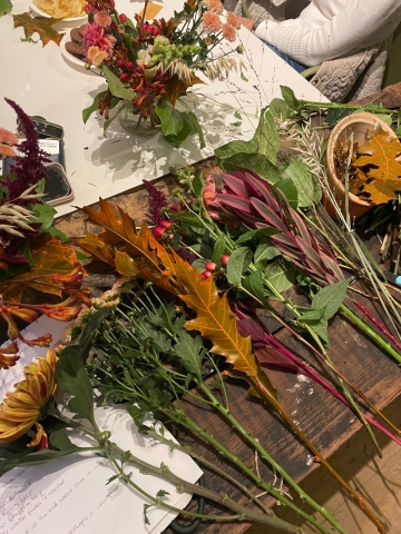 Autumnal Floral Workshop 7th October 2026