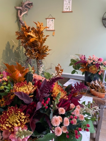 Autumnal Floral Workshop 7th October 2026