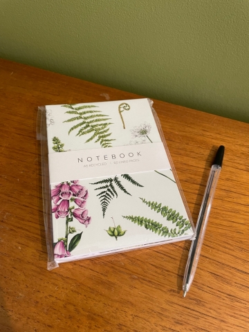 Botanical notebook set