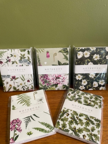Botanical notebook set