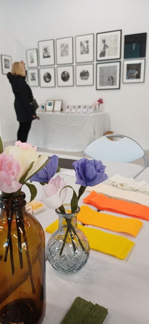 Introduction to paper flower making workshop